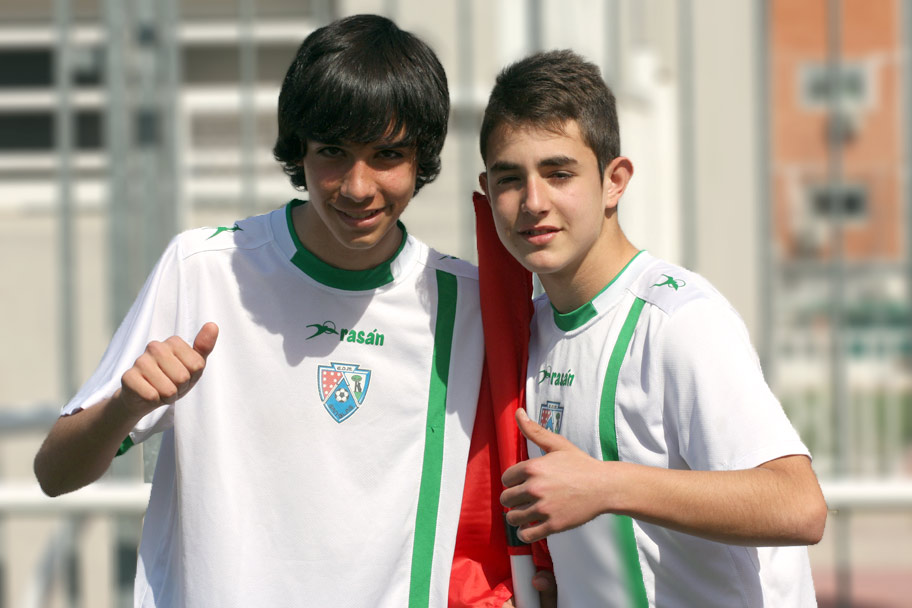 Diego Díaz y Jonathan Hervás.