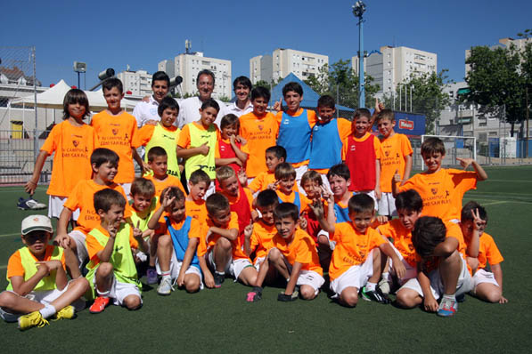 La segunda semana del IV Campus de Verano de fútbol de la Escuela Municipal de San Blas (EDM).
