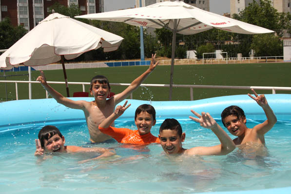 La segunda semana del IV Campus de Verano de fútbol de la Escuela Municipal de San Blas (EDM).