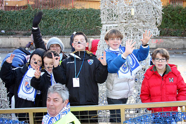 La Escuela Deportiva Municipal de San Blas ha participado en la Cabalgata de Reyes del distrito de San Blas-Canillejas.