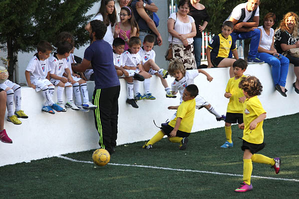 Los chupetines cumplen en su primer año como futbolistas