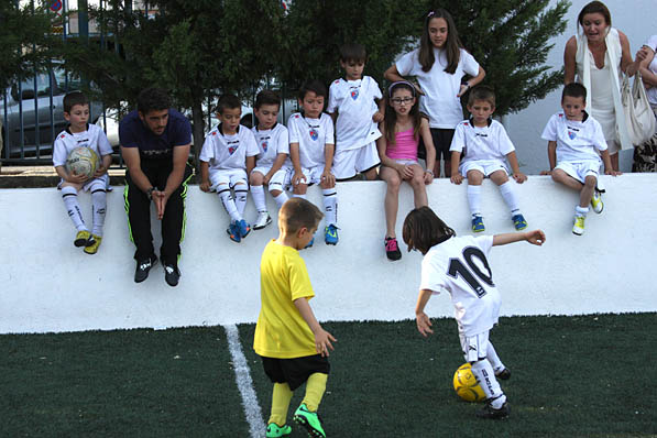 Los chupetines cumplen en su primer año como futbolistas