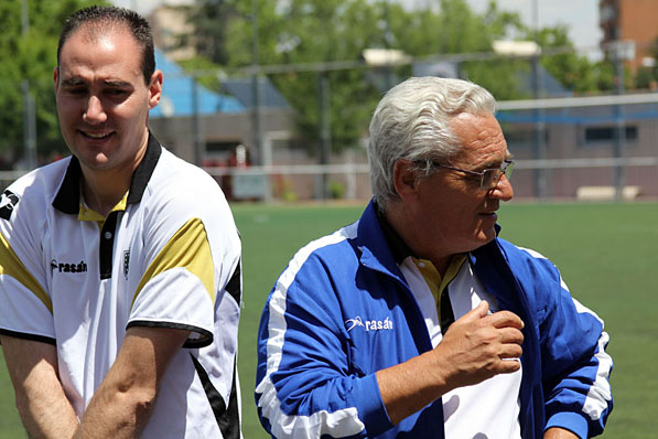 Canales y Ramírez entrenaron la temporada pasada al Cadete B.