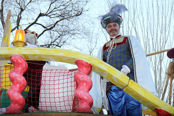 La EDM San Blas participó en la Cabalgata de Reyes de San Blas-Canillejas