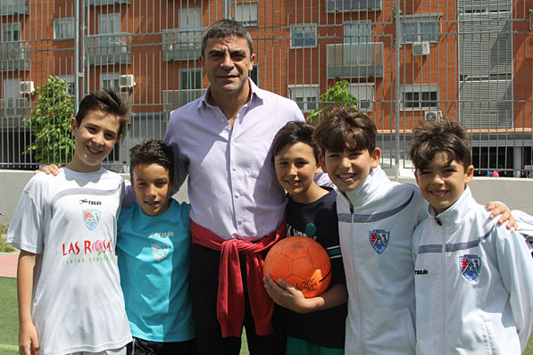 Manolo Sanchís, Alevín F