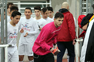 Raúl Hervás, Juvenil B