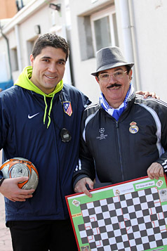 Coaches. Atlético de Madrid. Real Madrid.