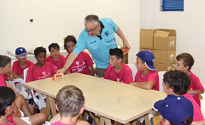 Clases de inglés en el campus de verano