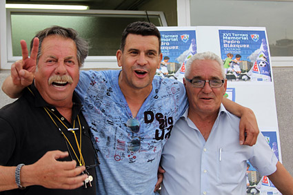 Carlos Bosque, José del Pozo y Paco Ramírez.