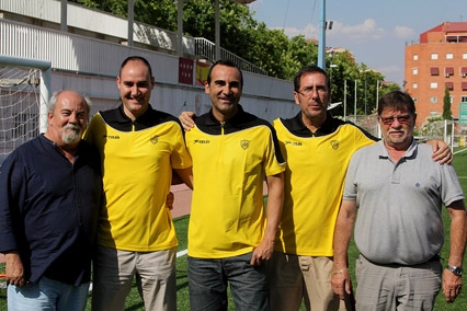Jesús Gutiérrez, Víctor Andrés Canales, Eduardo Crespo, Alberto Cardenete y Rafael Fernández