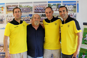 Alberto Cardenete, Jesús Gutiérrez, Víctor Andrés Canales y Eduardo Crespo