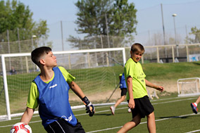 Campus de Verano de la EDM San Blas termina con una visita a la Ciudad del Fútbol de Las Rozas