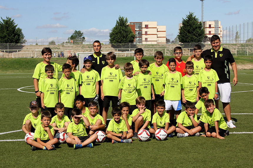 Campus de Verano de la EDM San Blas termina con una visita a la Ciudad del Fútbol de Las Rozas
