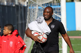 Vicente Belope y su hijo Samuel