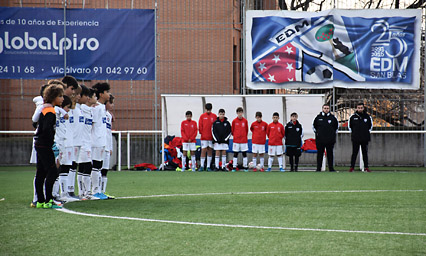 Minuto de silencio, Alevín B (foto: Ana Nuño Toledo)